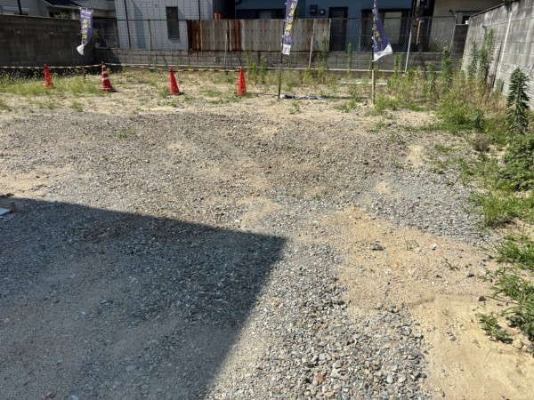 八尾市東山本新町、土地の画像です