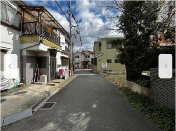 八尾市二俣、土地の画像です