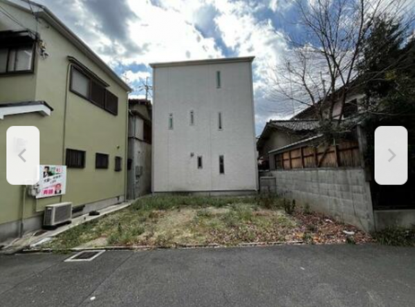 八尾市二俣、土地の画像です