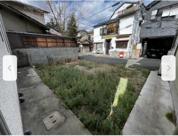 八尾市二俣、土地の画像です
