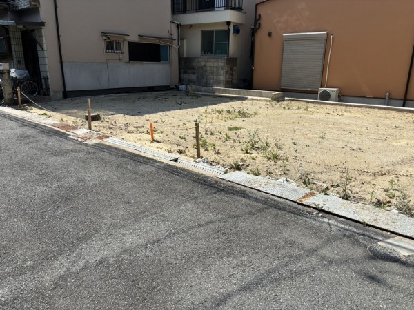 八尾市八尾木、土地の画像です
