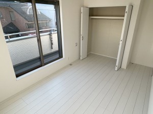 八尾市長池町、新築一戸建ての寝室画像です