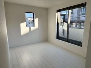 八尾市長池町、新築一戸建ての寝室画像です