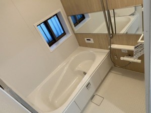 八尾市長池町、新築一戸建ての風呂画像です