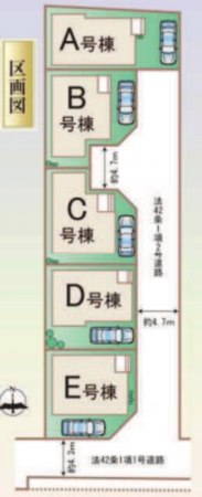 八尾市長池町、新築一戸建ての画像です