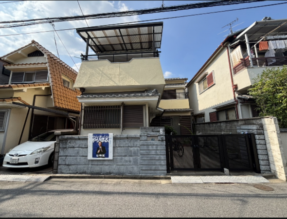 八尾市南本町、土地の画像です