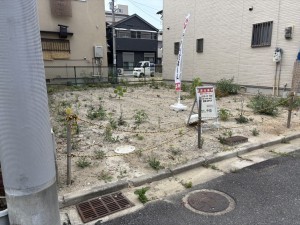 八尾市南久宝寺、土地の画像です
