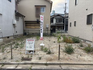 八尾市南久宝寺、土地の画像です