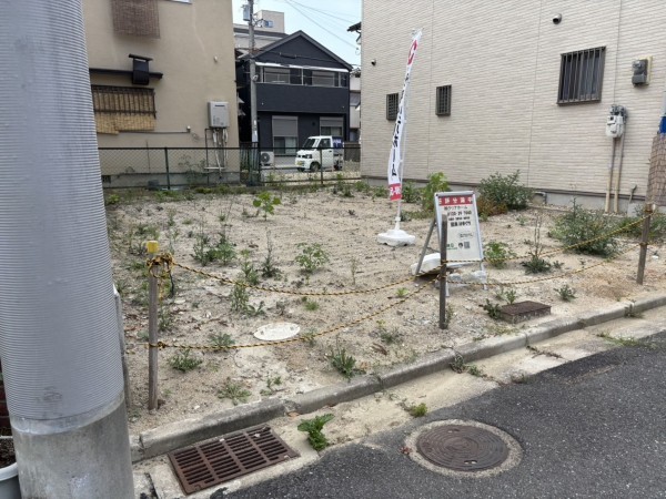 八尾市南久宝寺、土地の画像です