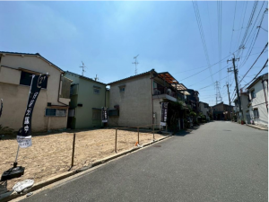 八尾市緑ヶ丘、土地の画像です