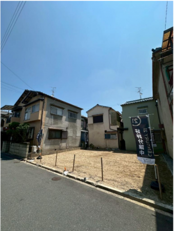八尾市緑ヶ丘、土地の画像です