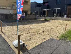 八尾市田井中、土地の画像です