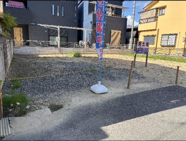 八尾市田井中、土地の画像です