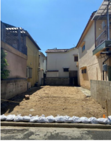 八尾市東山本町、土地の画像です