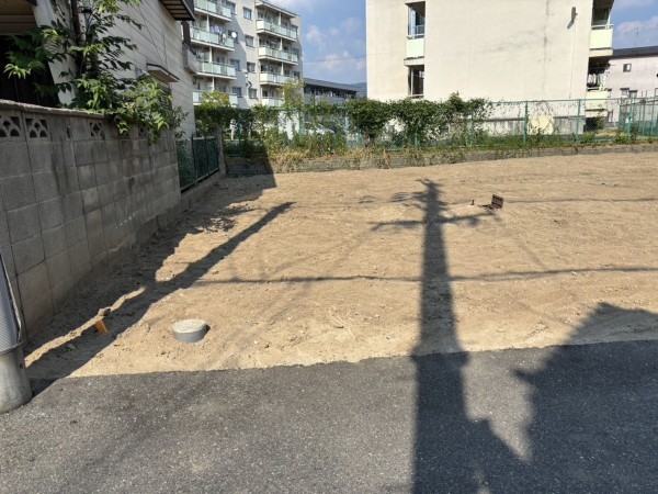 八尾市山本町北、土地の画像です
