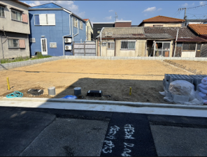 八尾市竹渕、土地の画像です