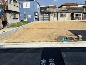 八尾市竹渕、土地の画像です