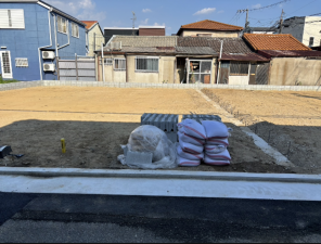 八尾市竹渕、土地の画像です