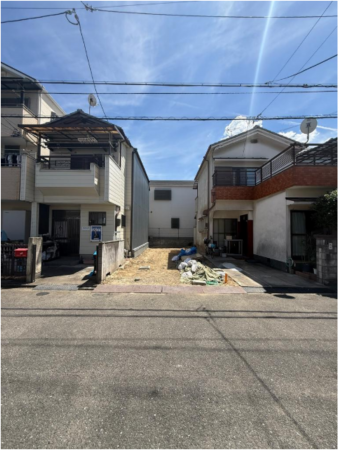 八尾市小畑町、土地の画像です