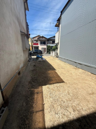 八尾市小畑町、土地の画像です