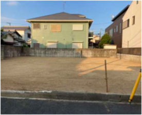 八尾市久宝園、土地の画像です