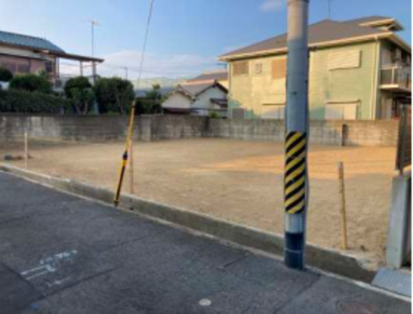 八尾市久宝園、土地の画像です
