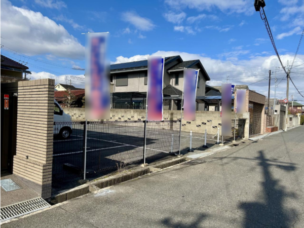 八尾市刑部、土地の画像です