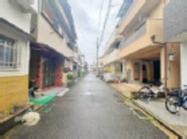 八尾市山本町南、土地の画像です