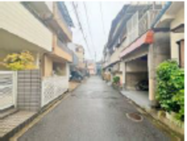 八尾市山本町南、土地の画像です