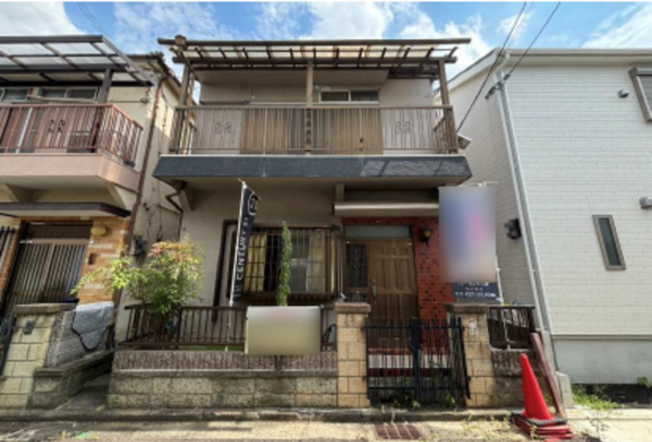 八尾市高砂町、中古一戸建ての画像です