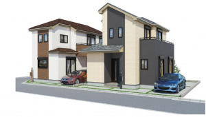 八尾市堤町、新築一戸建ての画像です