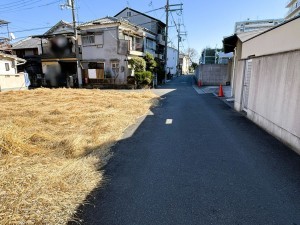 八尾市東弓削、土地の画像です