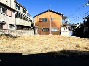 八尾市東弓削、土地の画像です