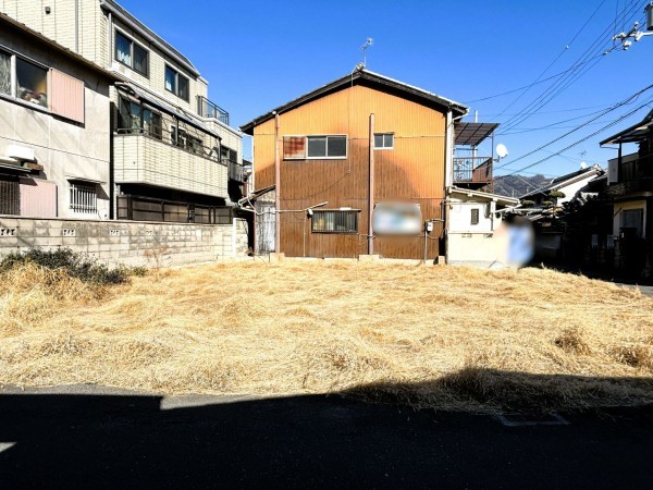 八尾市東弓削、土地の画像です