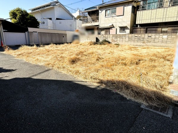 八尾市東弓削、土地の画像です