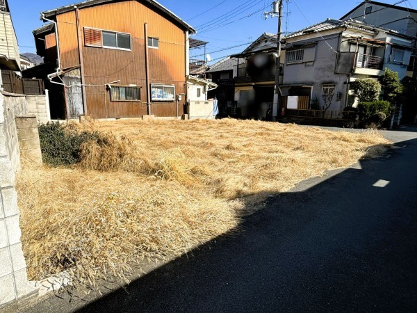 八尾市東弓削、土地の画像です