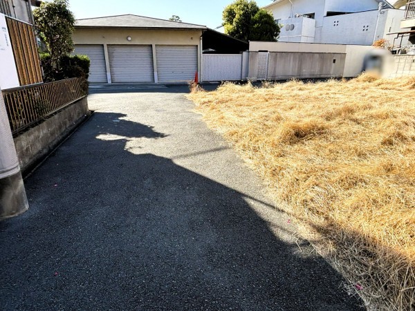 八尾市東弓削、土地の画像です