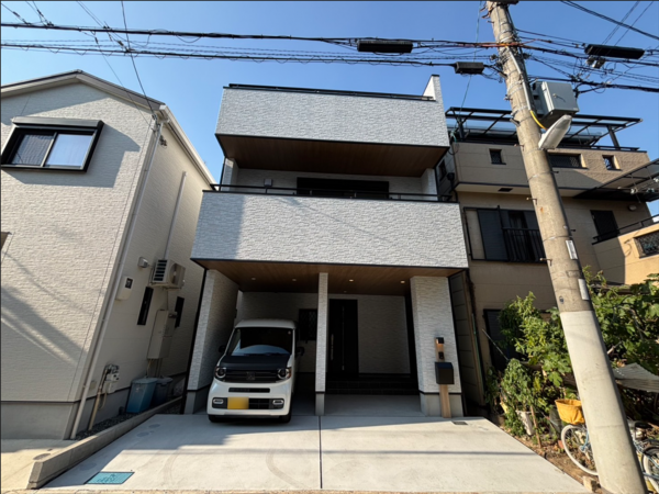 八尾市東本町、新築一戸建ての画像です