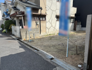 八尾市堤町、土地の画像です