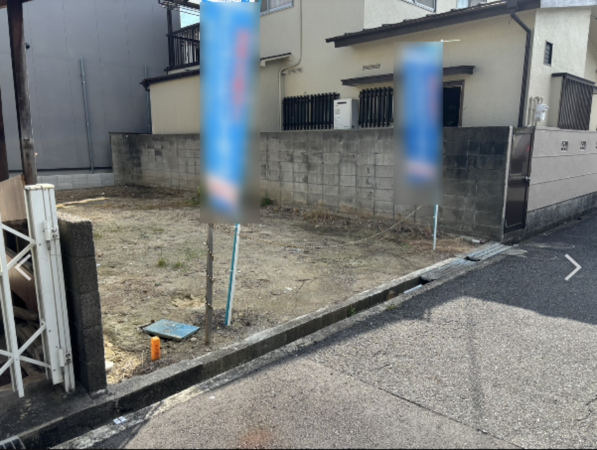 八尾市堤町、土地の画像です