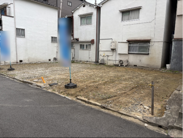 八尾市上之島町北、土地の画像です