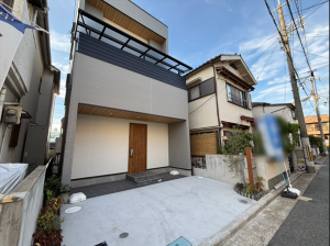 八尾市曙町、新築一戸建ての画像です