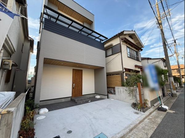 八尾市曙町、新築一戸建ての画像です