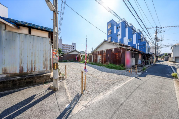 八尾市本町、土地の画像です