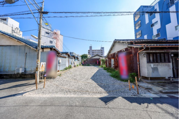 八尾市本町、土地の画像です