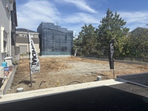 八尾市刑部、土地の外観画像です