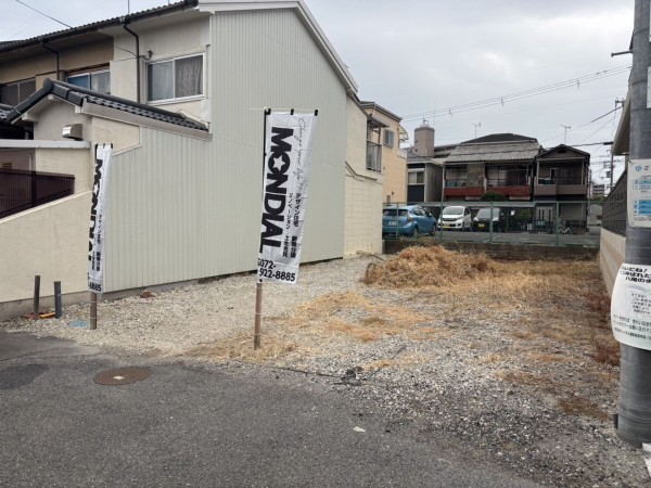 八尾市宮町、土地の外観画像です