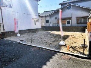 八尾市緑ヶ丘、土地の画像です