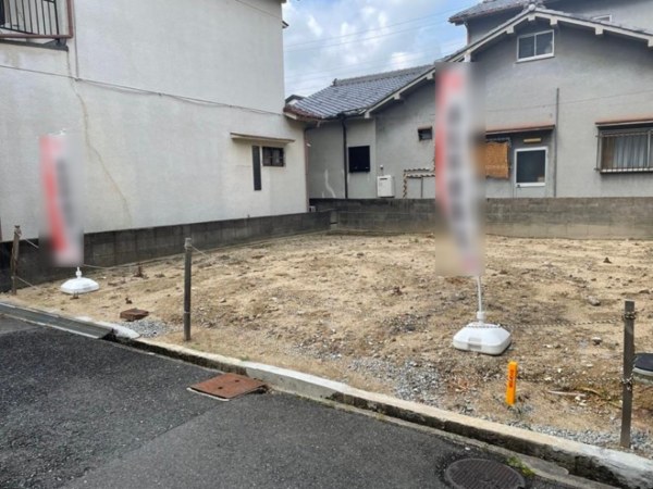 八尾市緑ヶ丘、土地の画像です