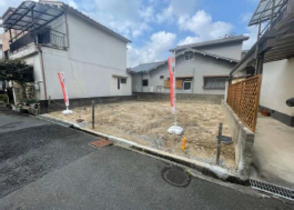 八尾市緑ヶ丘、土地の画像です